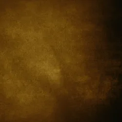 Amber and gold textured painting with a thin gold line near a dark right edge.